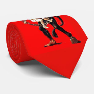 Krampus bestraffar dåligabarntien slips