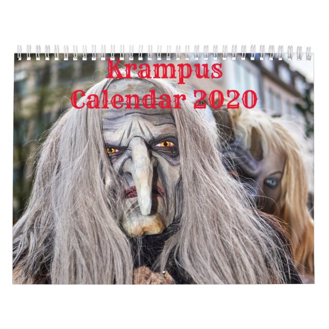 Krampus Calendar 2020 Munich Kalender (Omslag)