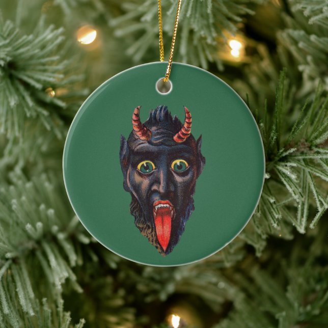 Krampus Ceramic Ornament (Träd)
