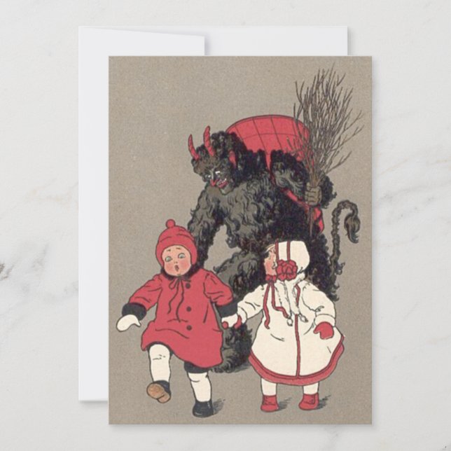 Krampus Chasing Children Switch (Framsida)