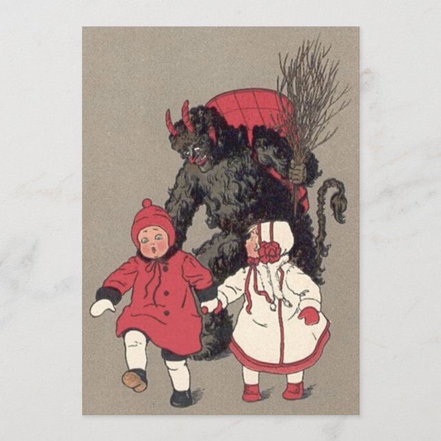 Krampus Chasing Children Switch (Framsida)