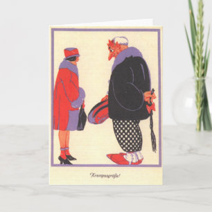 Krampus & Date Helgkort