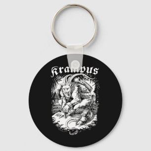 Krampus Design-julsäsong Evil Pajama Julafton Nyckelring