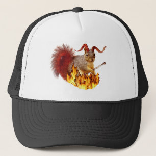 Krampus ekorrehatt keps