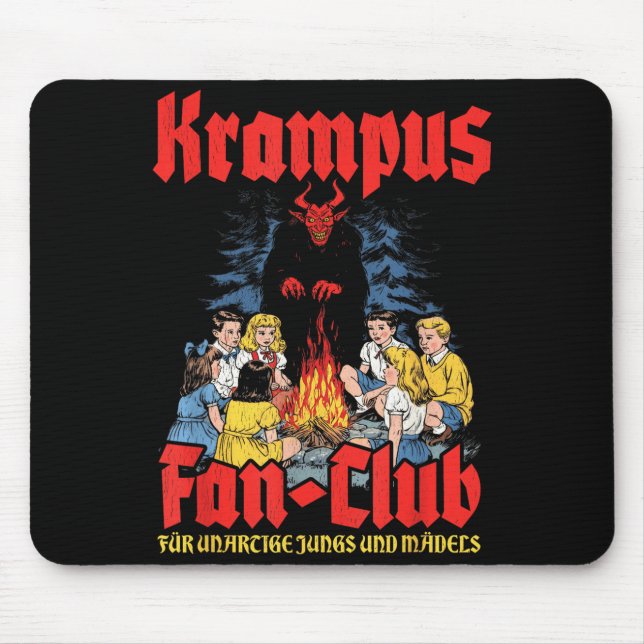 Krampus Fan-club Ugly Xmas German Christmas Demon  Musmatta (Framsidan)