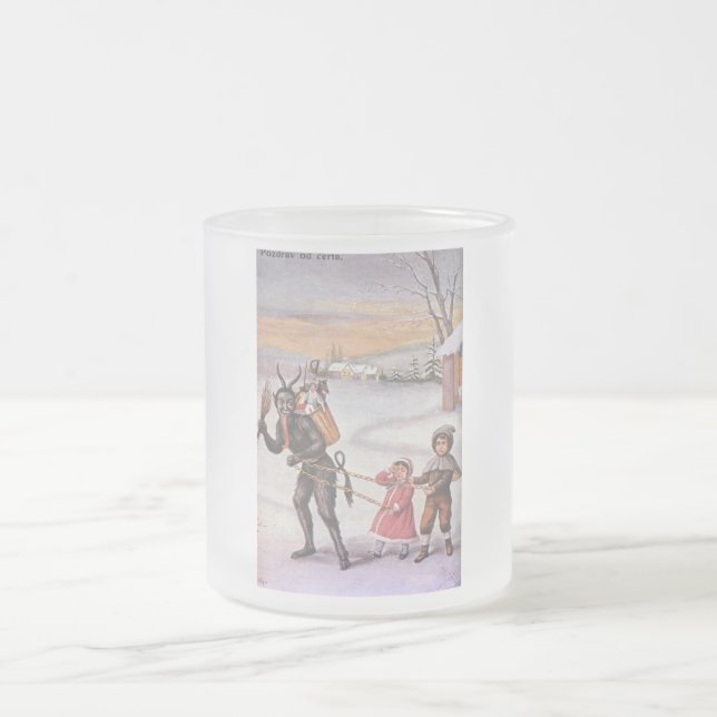 Krampus frostad mugg (Center)