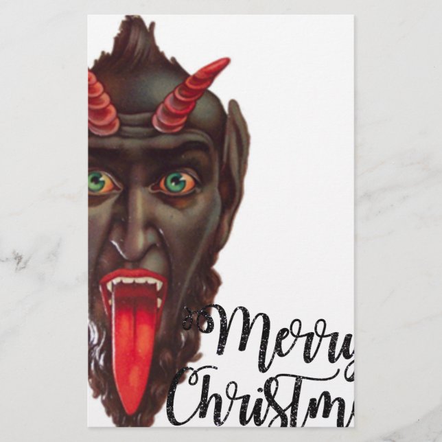 krampus god jul (Framsida)