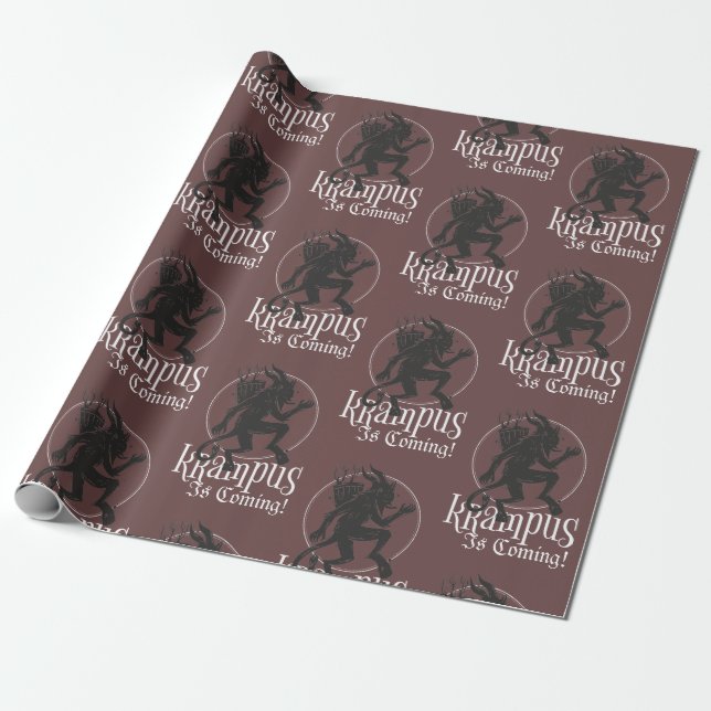 Krampus-Helgdag Presentpapper (Utrullad)