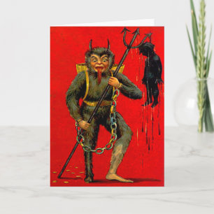 Krampus Helgkort