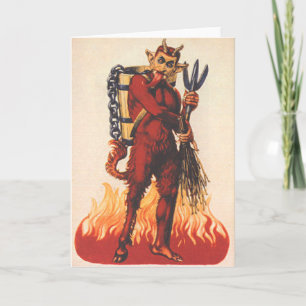 Krampus Helgkort