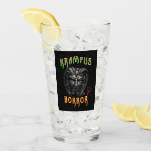 Krampus Horror Glaskopp