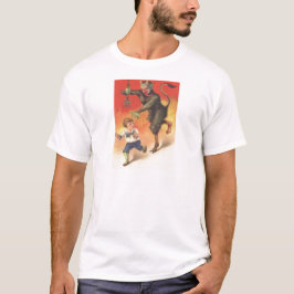 Krampus jagar barn tee