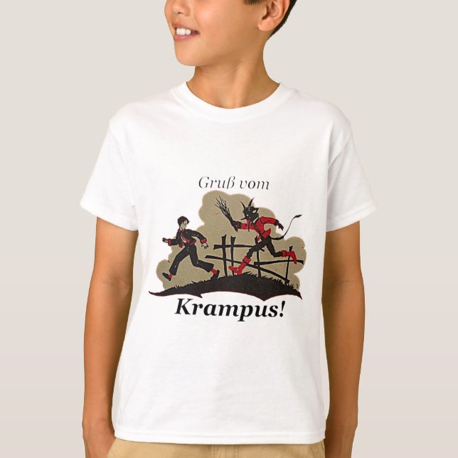 Krampus jaktunge t-shirt (Framsida)