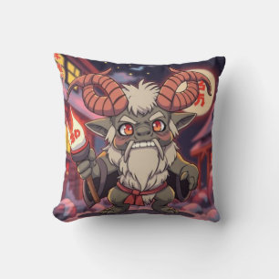 Krampus Japansk Anime-Tecknad Kudde