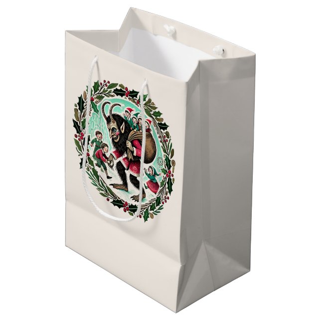 Krampus jul (Framsidan Vinklad)