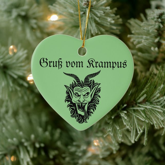 Krampus-jul Julgransprydnad Keramik (Träd)