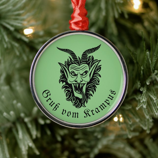 Krampus-jul Julgransprydnad Metall (Träd)