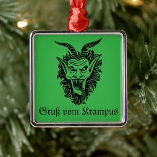 Krampus-jul Julgransprydnad Metall