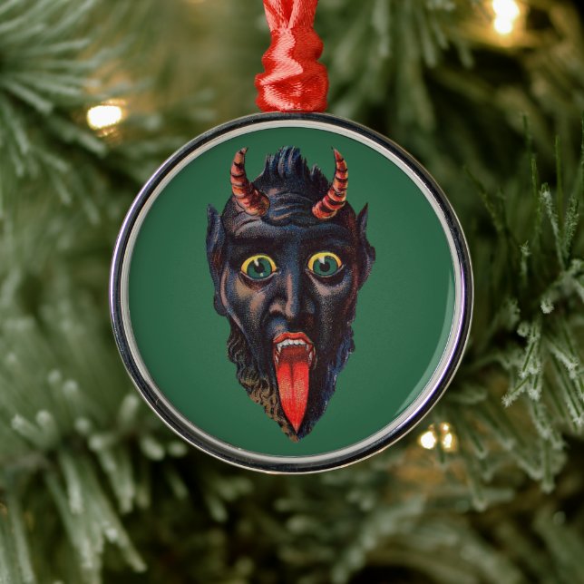 Krampus-jul Julgransprydnad Metall (Träd)