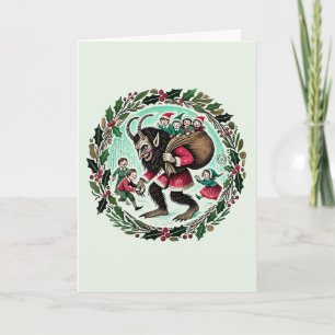 Krampus-jul Kort