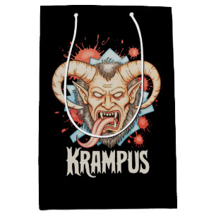Krampus jul Kramperl Perchten tomtens hjälpreda