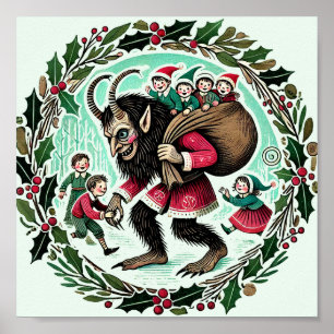 Krampus-jul Poster