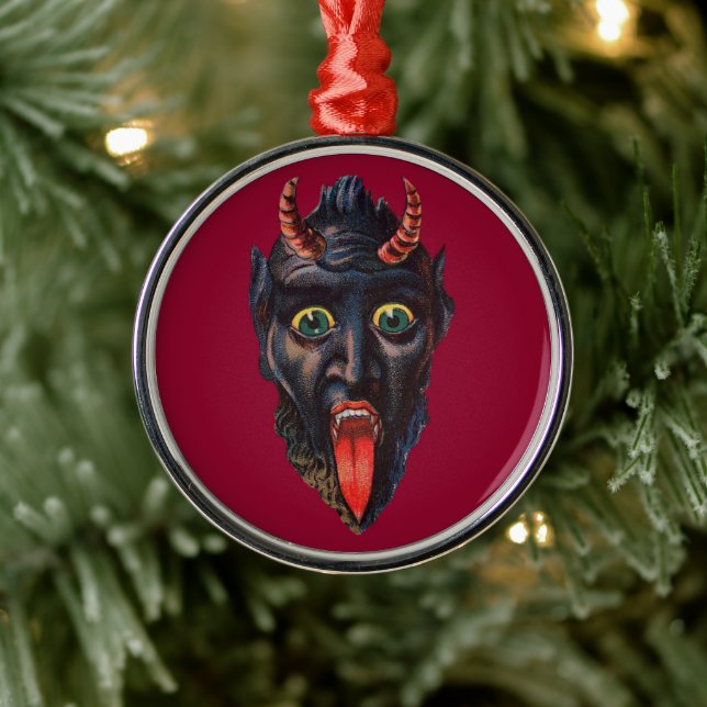 Krampus Julgransprydnad Metall (Träd)