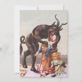 Krampus kidnappade barn