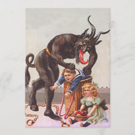 Krampus kidnappade barn