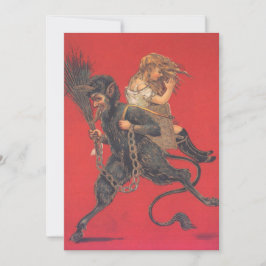 Krampus kidnappade flicka