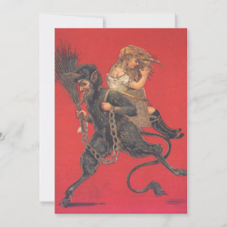Krampus kidnappade flicka