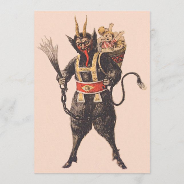 Krampus Kidnapping Children Switch (Framsida)