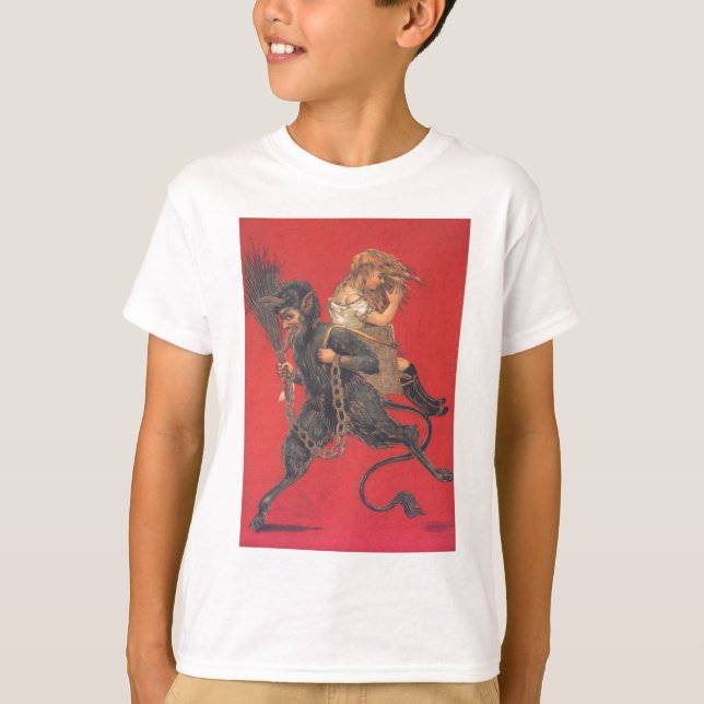 Krampus Kidnapping Girl Tröja (Framsida)
