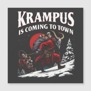 Krampus kommer till stan Krampus jul