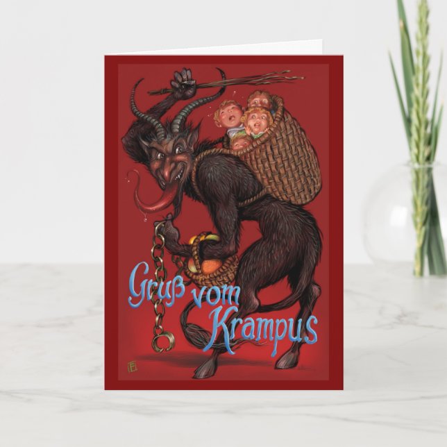 Krampus kort (Framsida)
