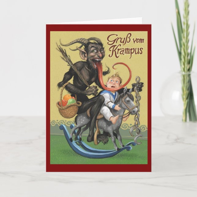 Krampus kort (Framsida)