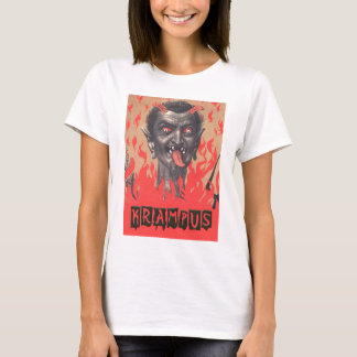 Krampus kvinna T-tröja Tröja