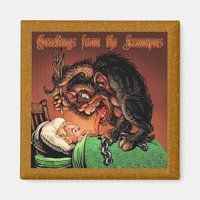 Krampus Magnet (Framsidan)