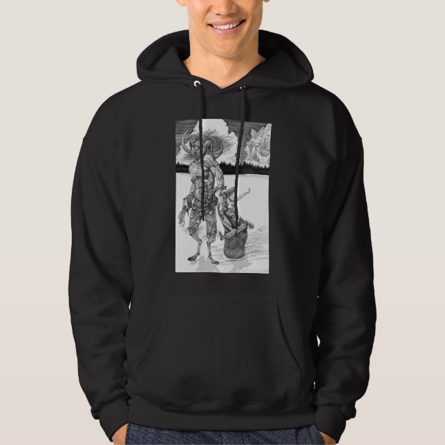 Krampus Manar Hoodie (Framsida)