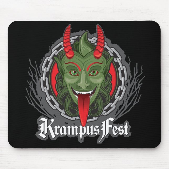 Krampus Mousepad Musmatta (Framsidan)
