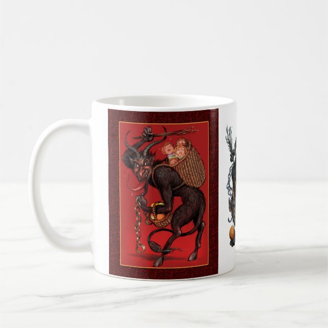 Krampus Mugg med 3 design (Vänster)