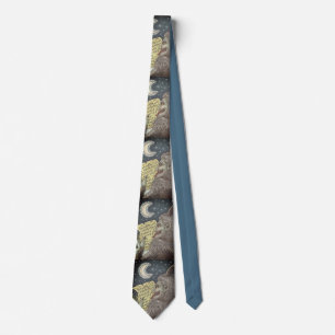 KRAMPUS NAUGHTY LIST, CHRISTMAS HELGDAG GOTHIC TIE SLIPS