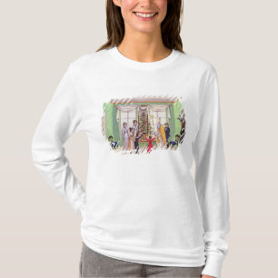 Krampus och St Nicholas från journalen av Carl T Shirt