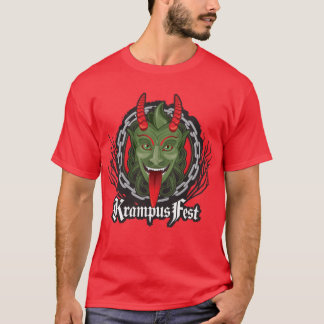 Krampus original (röd T) Tee Shirt