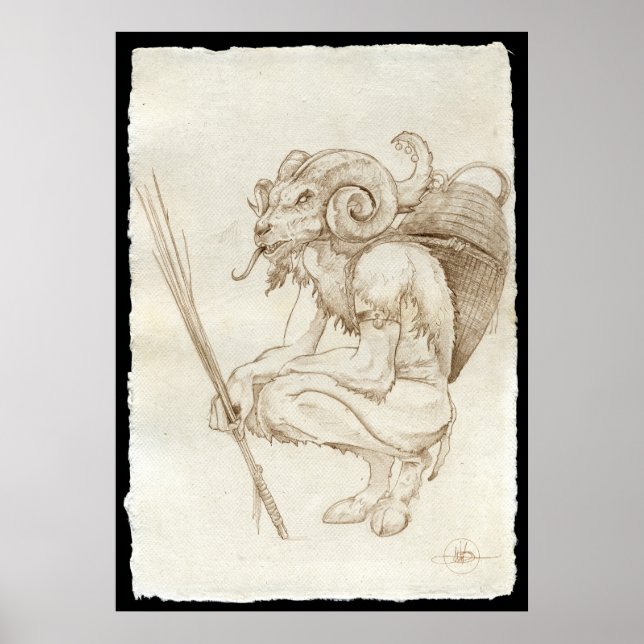 Krampus Poster (Framsidan)