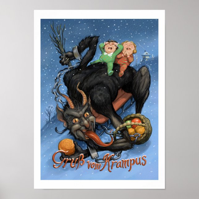 Krampus Poster (Framsidan)