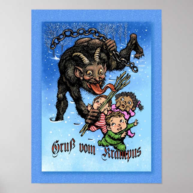 Krampus Poster (Framsidan)
