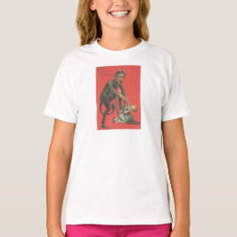 Krampus Punishing Girl Tröja