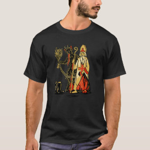 Krampus Saint Nicholas jul Demon Merry Kramp T Shirt