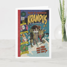 Krampus Serietidningskort Kort